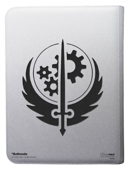 Ultra-PRO: 9-Pocket Zippered PRO-Binder - Fallout: Brotherhood of Steel