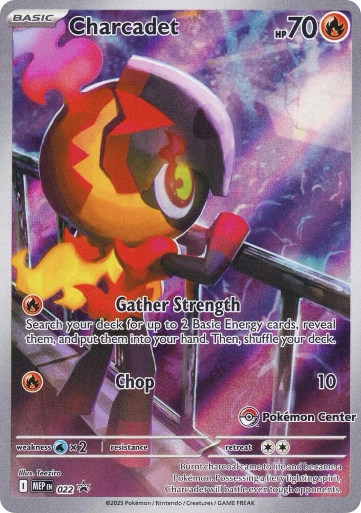 Charcadet (Pokemon Center Exclusive) - 022 (MEP) Promo