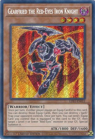 Gearfried the Red-Eyes Iron Knight (LDS1-EN011)