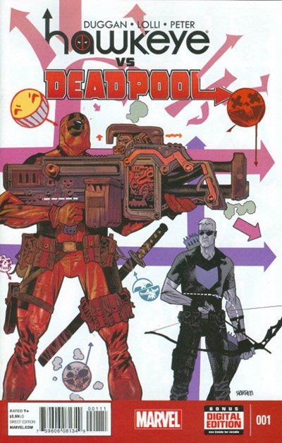 Hawkeye Vs Deadpool (2014 Series) Comic Bundle (#1-4) Complete Series