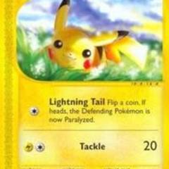 Pikachu - 124/165 (EX) Rare Moderate Play Normal