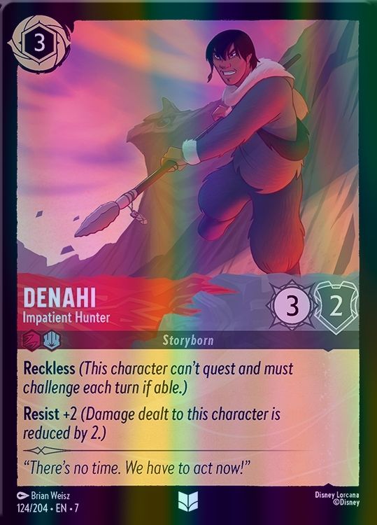 Denahi - Impatient Hunter (Archazia's Island - 124/204) Uncommon