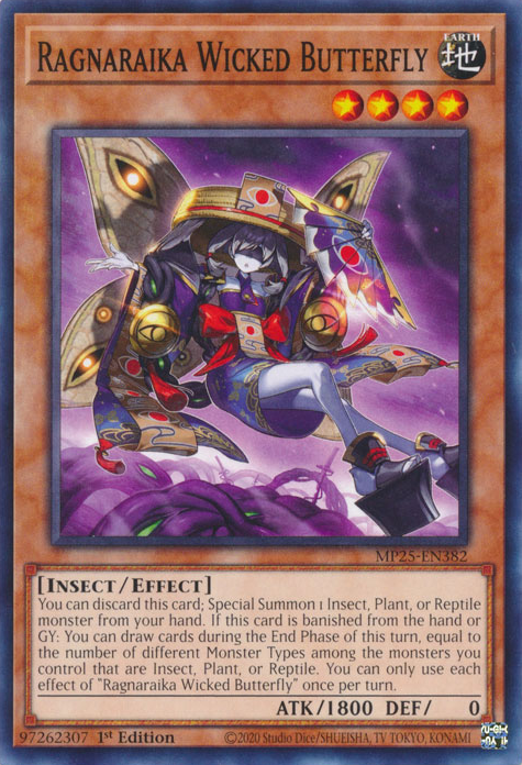 Ragnaraika Wicked Butterfly (MP25-EN382)