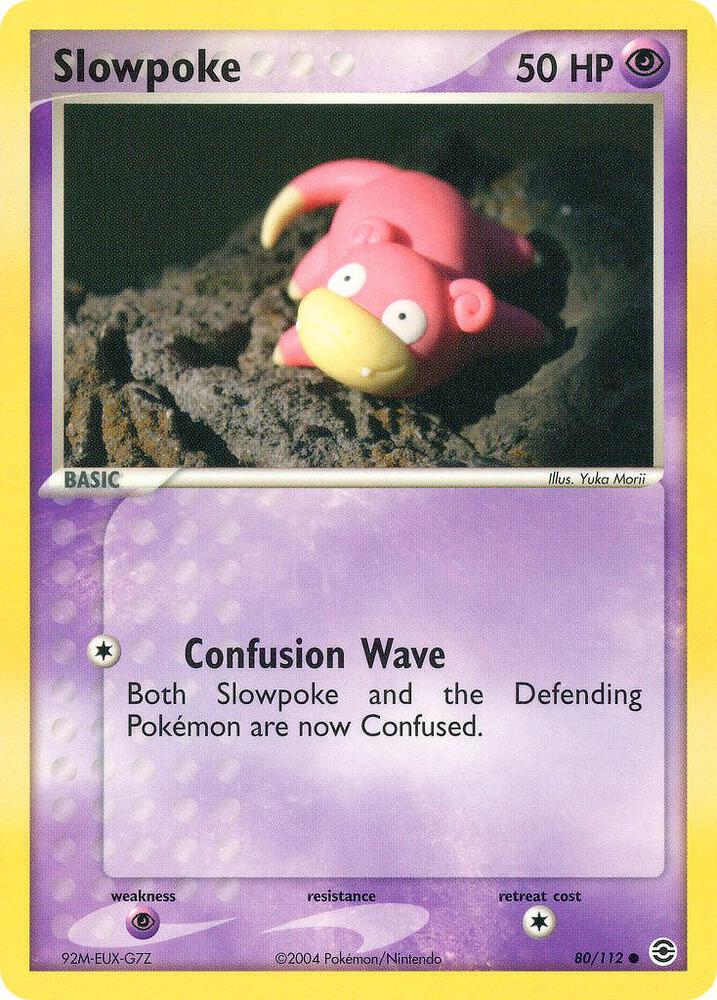 Slowpoke - 080/112 (RG) Common - Near Mint Holofoil