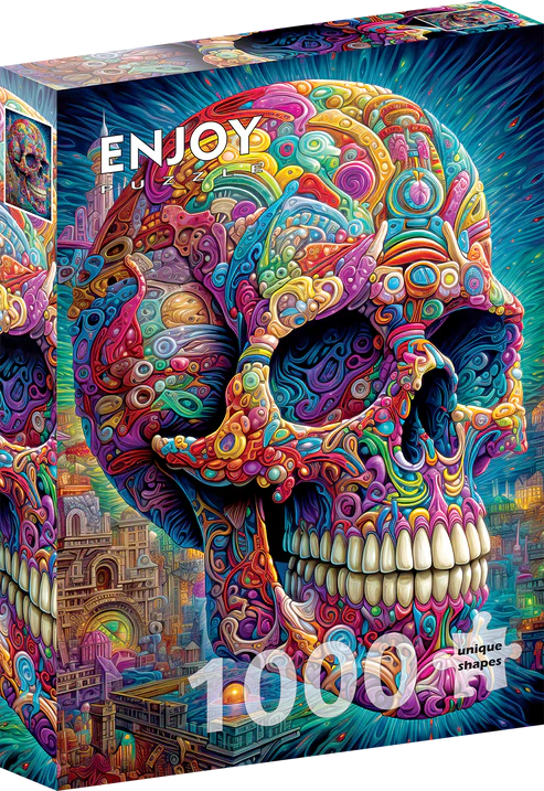 Quirky Skull 1000pc Puzzle