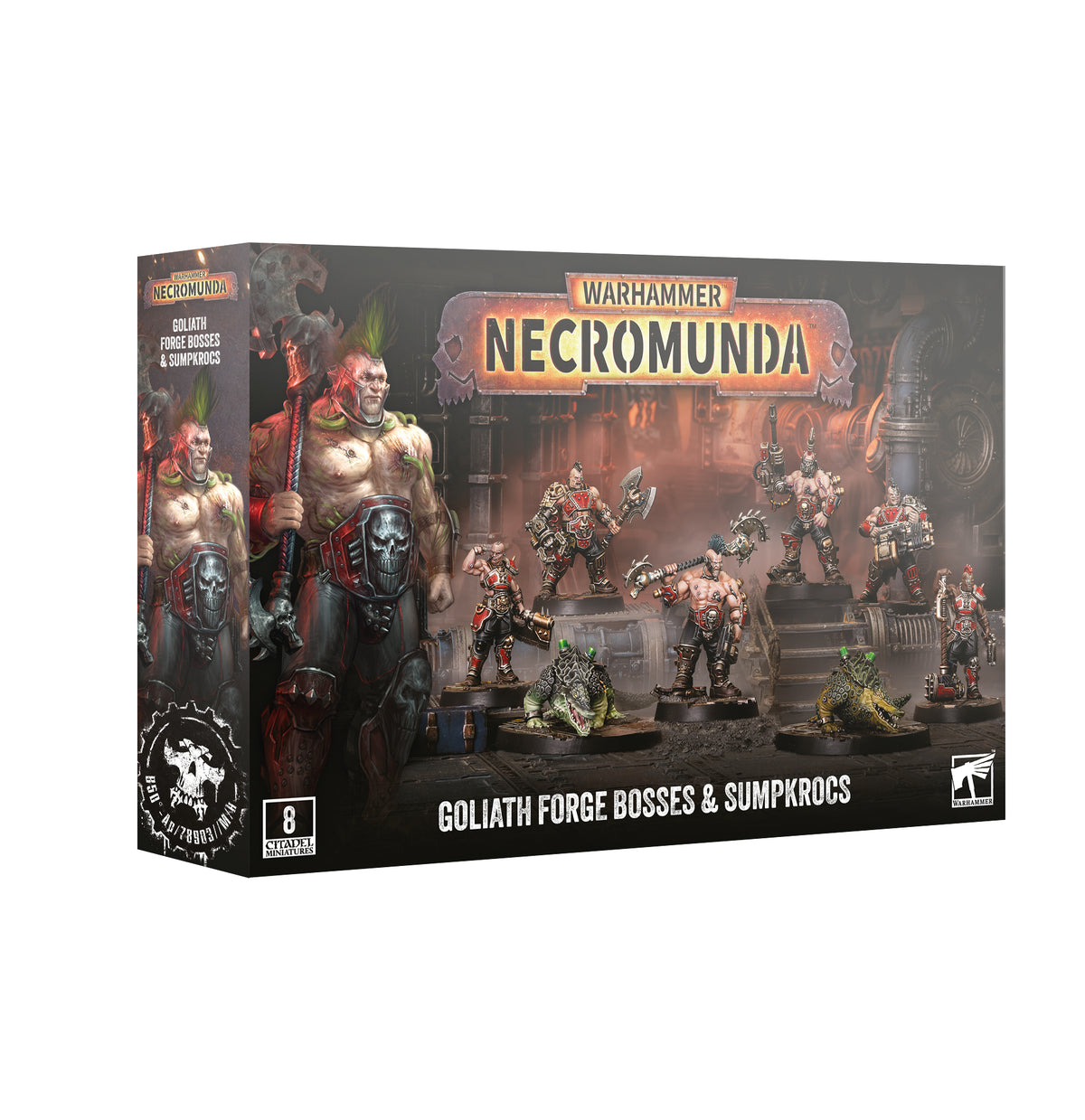 Necromunda Skirmish: Goliath - Forge Bosses & Sumpkrocs