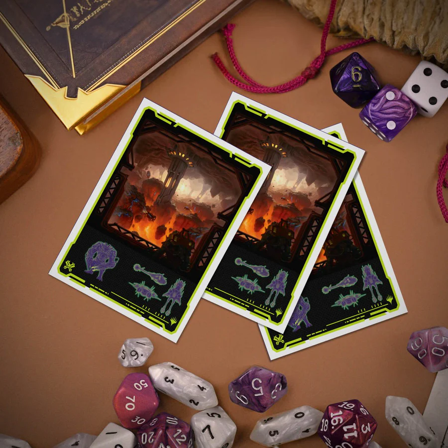 Ultra-PRO: 105ct Apex Deck Protector Sleeves - MTG: Edge of Eternities - Kavaron, Memorial World