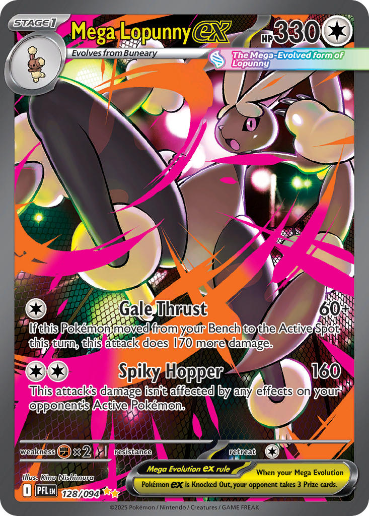 Mega Lopunny ex - 128/094 (PFL) Special Illustration Rare