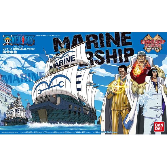 One Piece Model Kit: Grand Ship Collection - Marine Ship