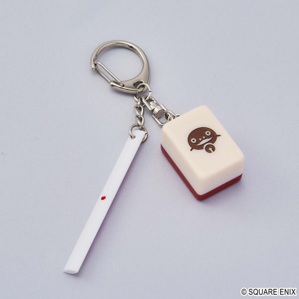 Key Chain: Final Fantasy XIV- Doman Mahjong Tile- One of Dots