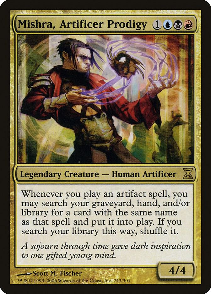 Mishra, Artificer Prodigy (TSP-R) Light Play