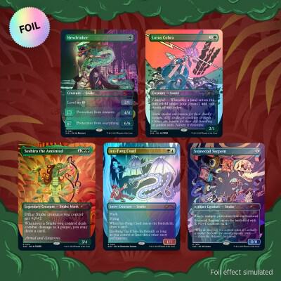 MTG: Secret Lair - Ssssssnakessssss - Foil Edition