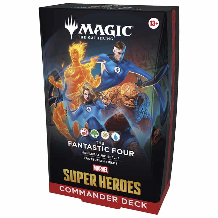 MTG: Universes Beyond: Marvel Super Heroes - Commander Deck: The Fantastic Four (RGWU) (Release Date: 06.19.26) DELAYED