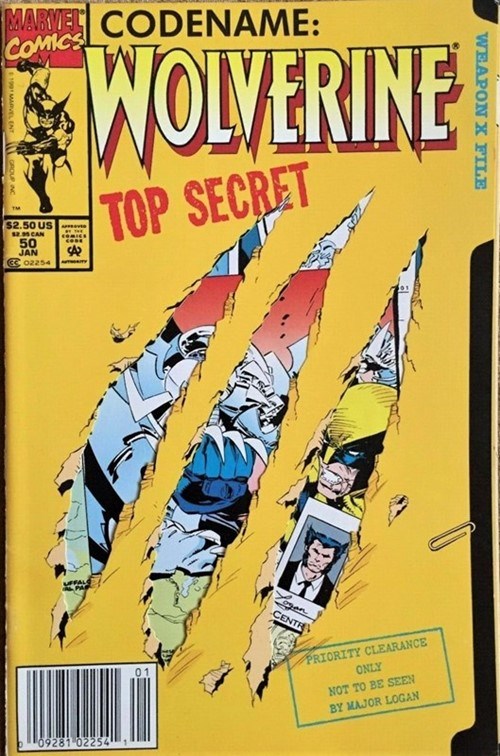 Wolverine (1988 Series) #50 (9.4) Origin Retold