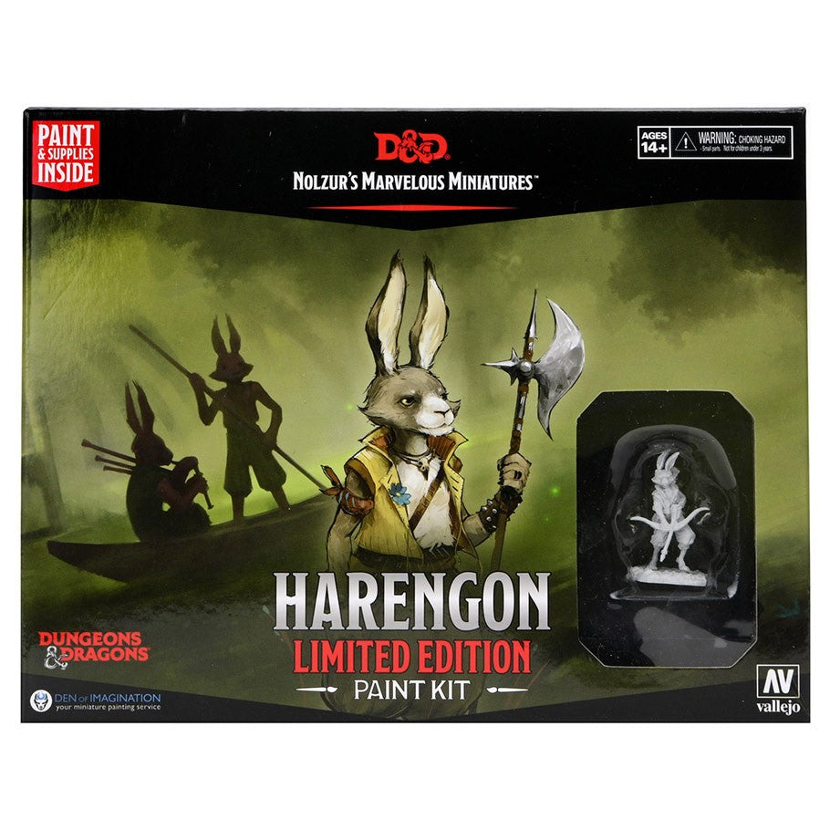 D&D: Nolzur's Marvelous Miniatures - Paint Night Kit: Limited Edition 01 - Harengon