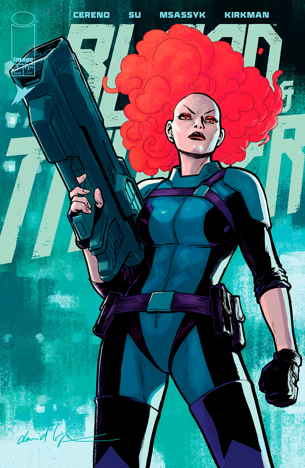 BLOOD & THUNDER #1 CVR B DAVID LOPEZ VAR (MR)