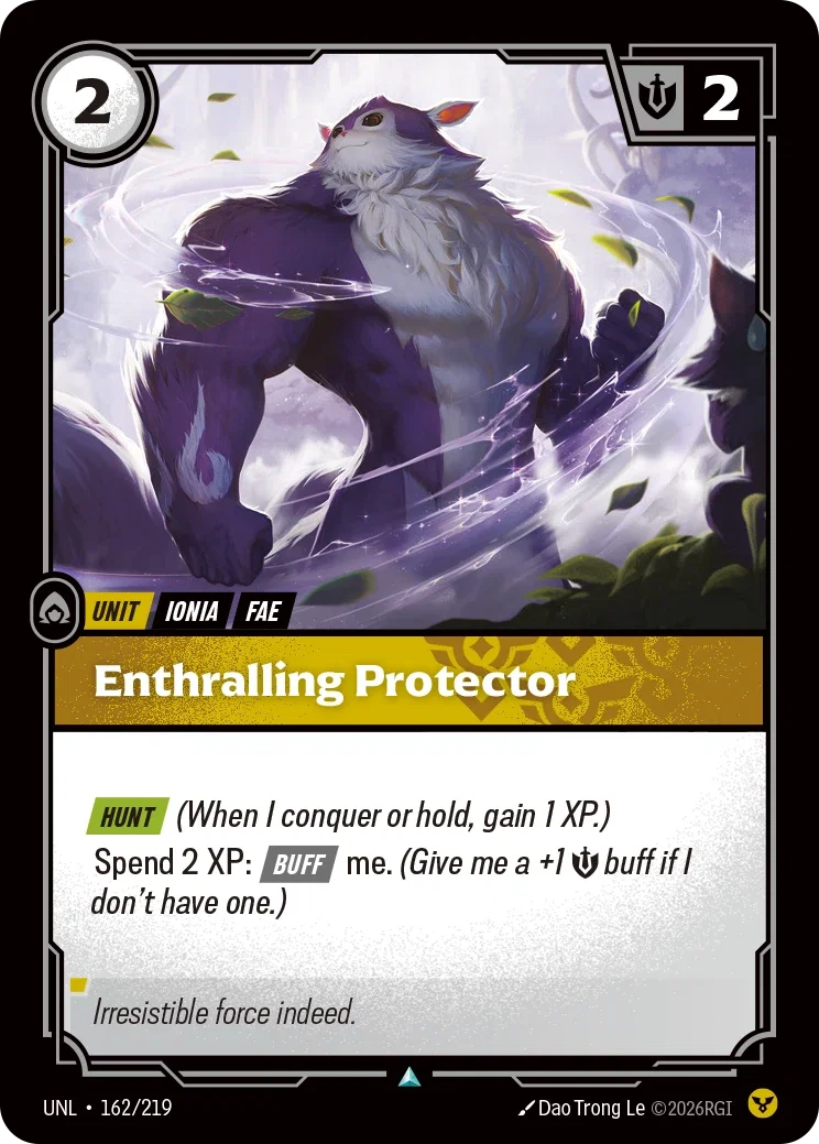Enthralling Protector - 162/219 (UNL) Uncommon