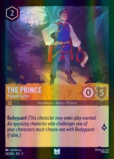 The Prince - Vigilant Suitor (Archazia's Island - 024/204) Uncommon