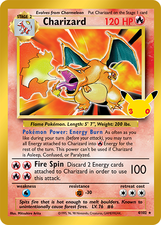 Charizard - 004/102 (30C) Classic Collection