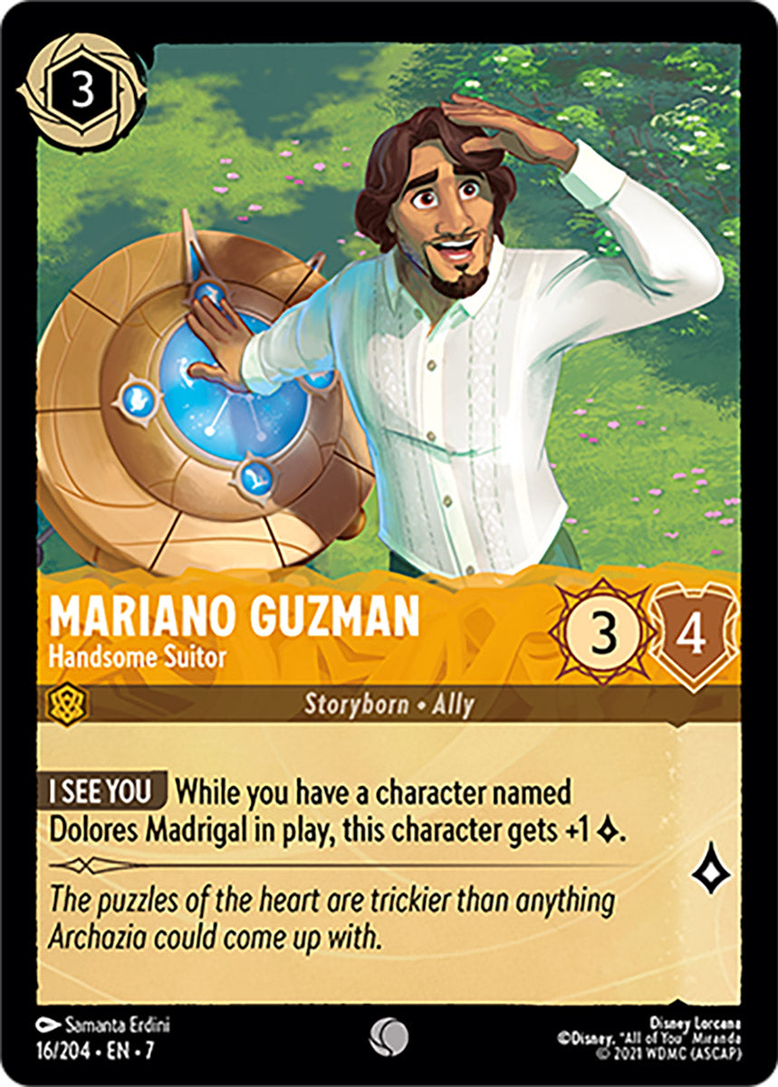 Mariano Guzman - Handsome Suitor (Archazia's Island - 016/204) Common