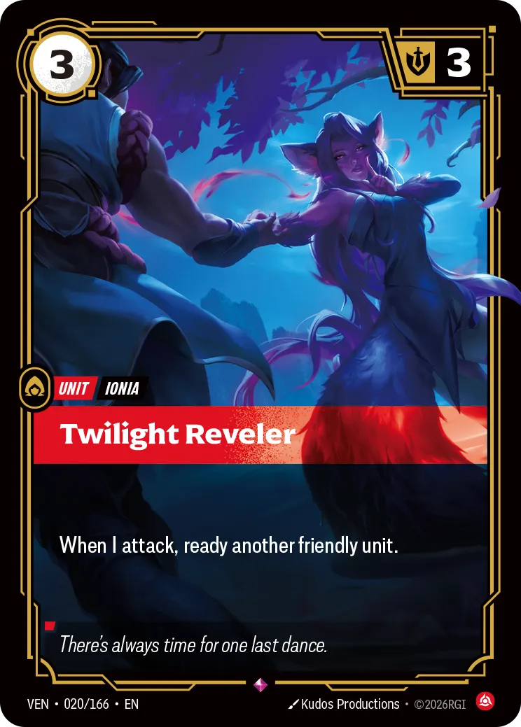 Twilight Reveler - 020/166 (VEN) Rare