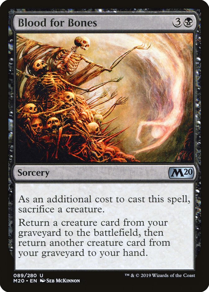 Blood for Bones (M20-U-FOIL)