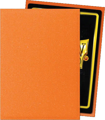 Dragon Shield: Standard - Matte: Amber 100 Count