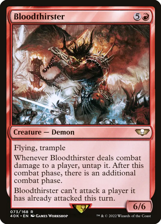 Bloodthirster (40K-R) Light Play