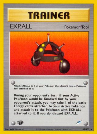 EXP.ALL (093/105) Moderate Play