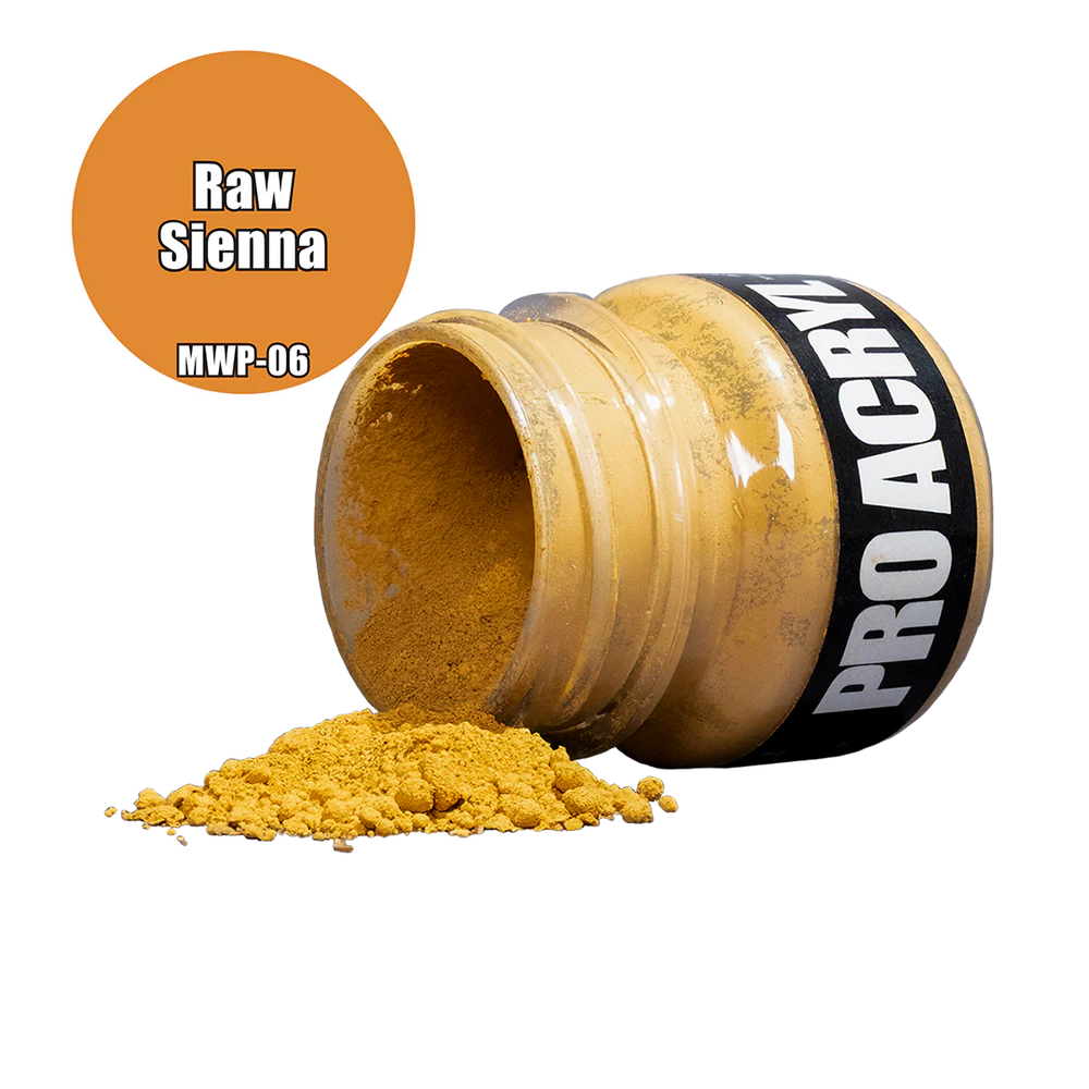 Monument Hobbies: PRO Acryl Weathering Pigments - 06 Raw Sienna (37mL)