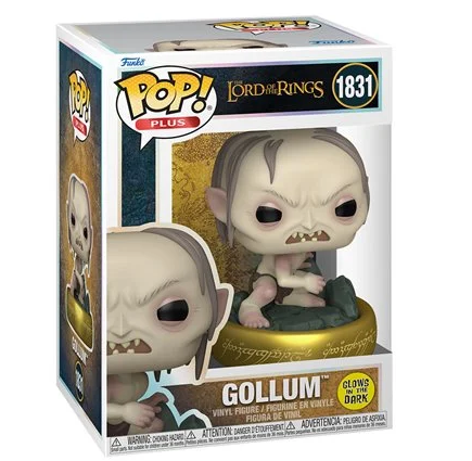 POP Figure: Lord of the Rings #1831 - Gollum (Glow) (Plus)