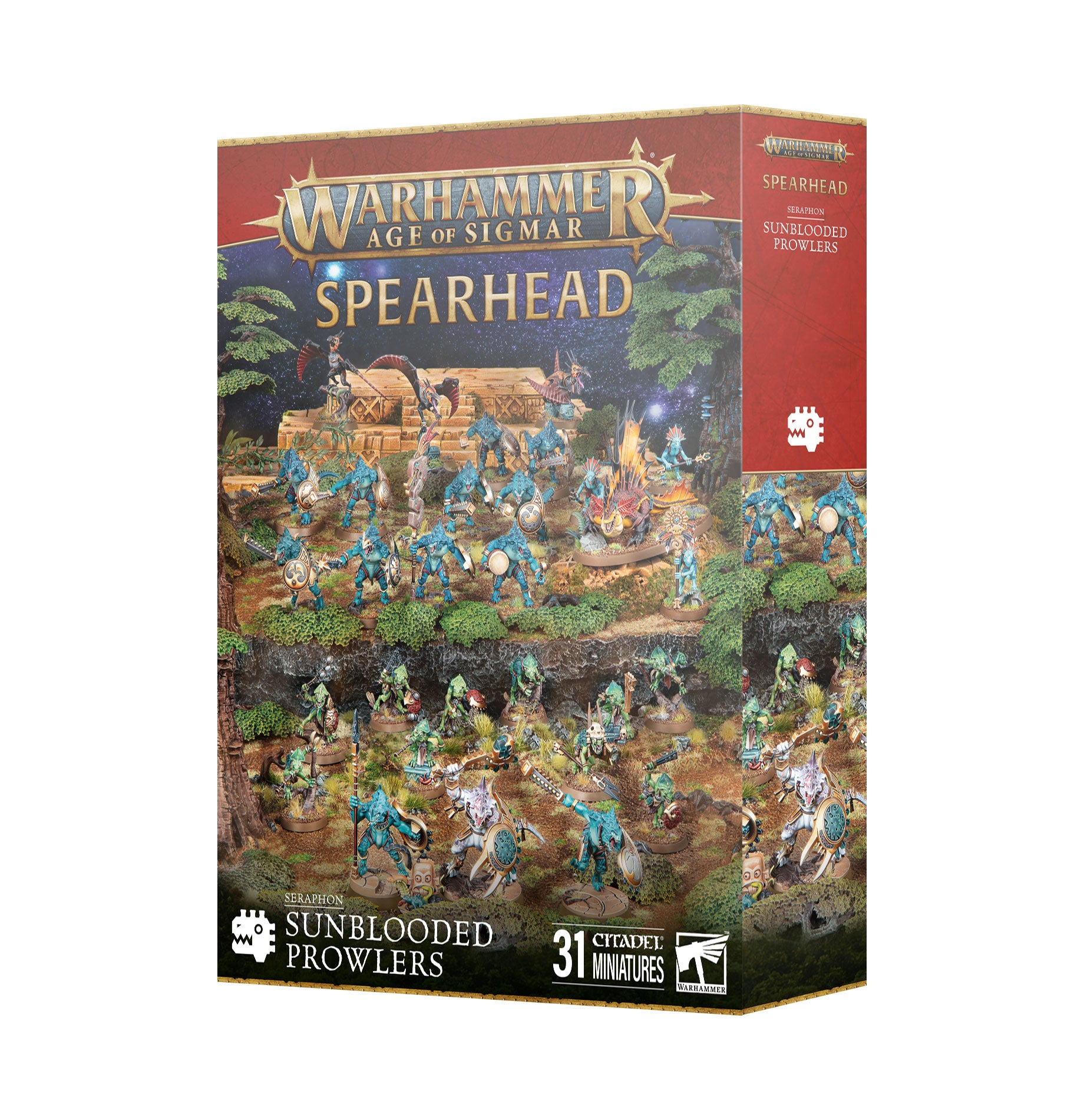 Age of Sigmar: Seraphon - Spearhead: Sunblooded Prowlers