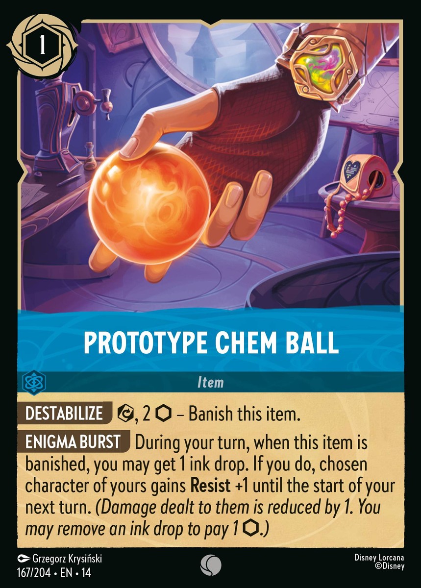 Prototype Chem Ball (167/204 - Hyperia City) Common