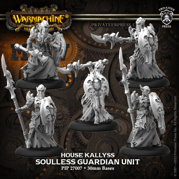 Warmachine MKIV (PIP 27007): Dusk House Kallyss - Soulless Guardians