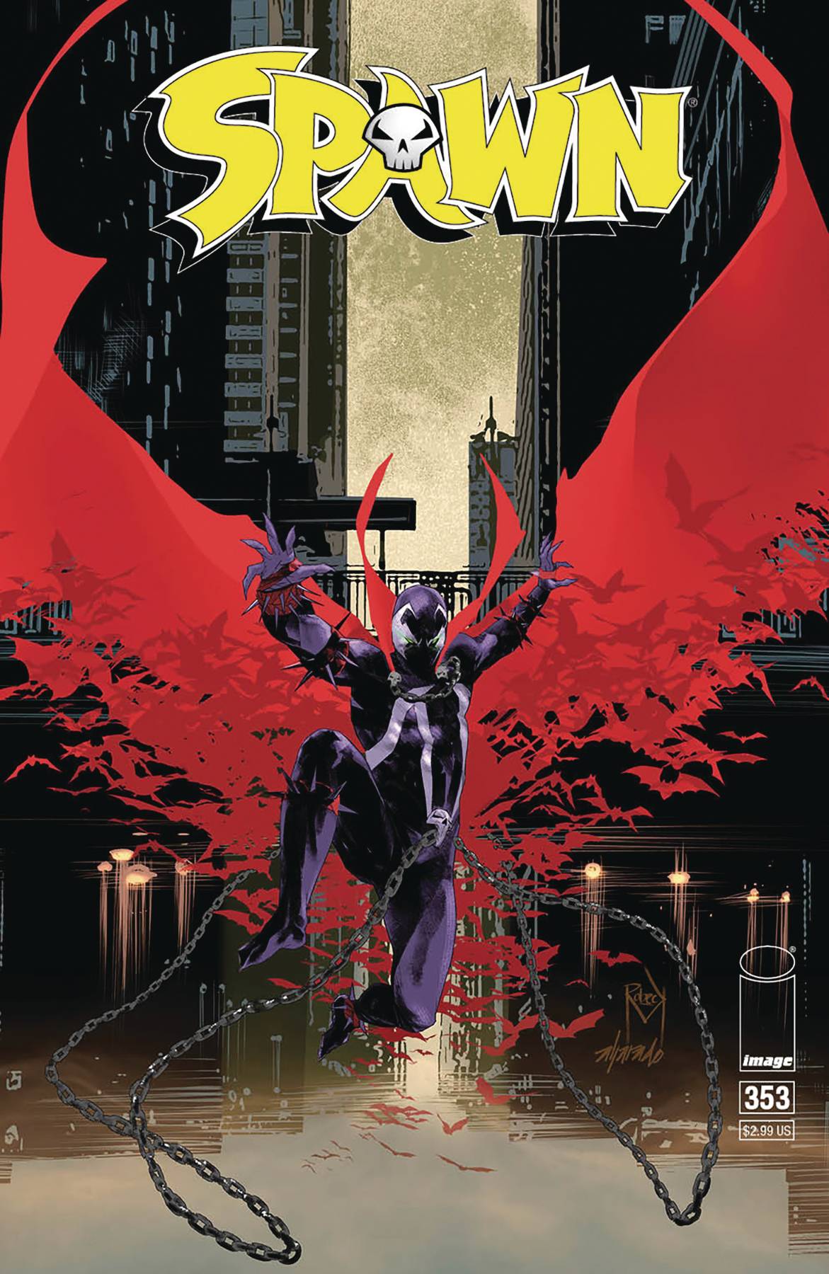 SPAWN #353 CVR A THADDEUS ROBECK