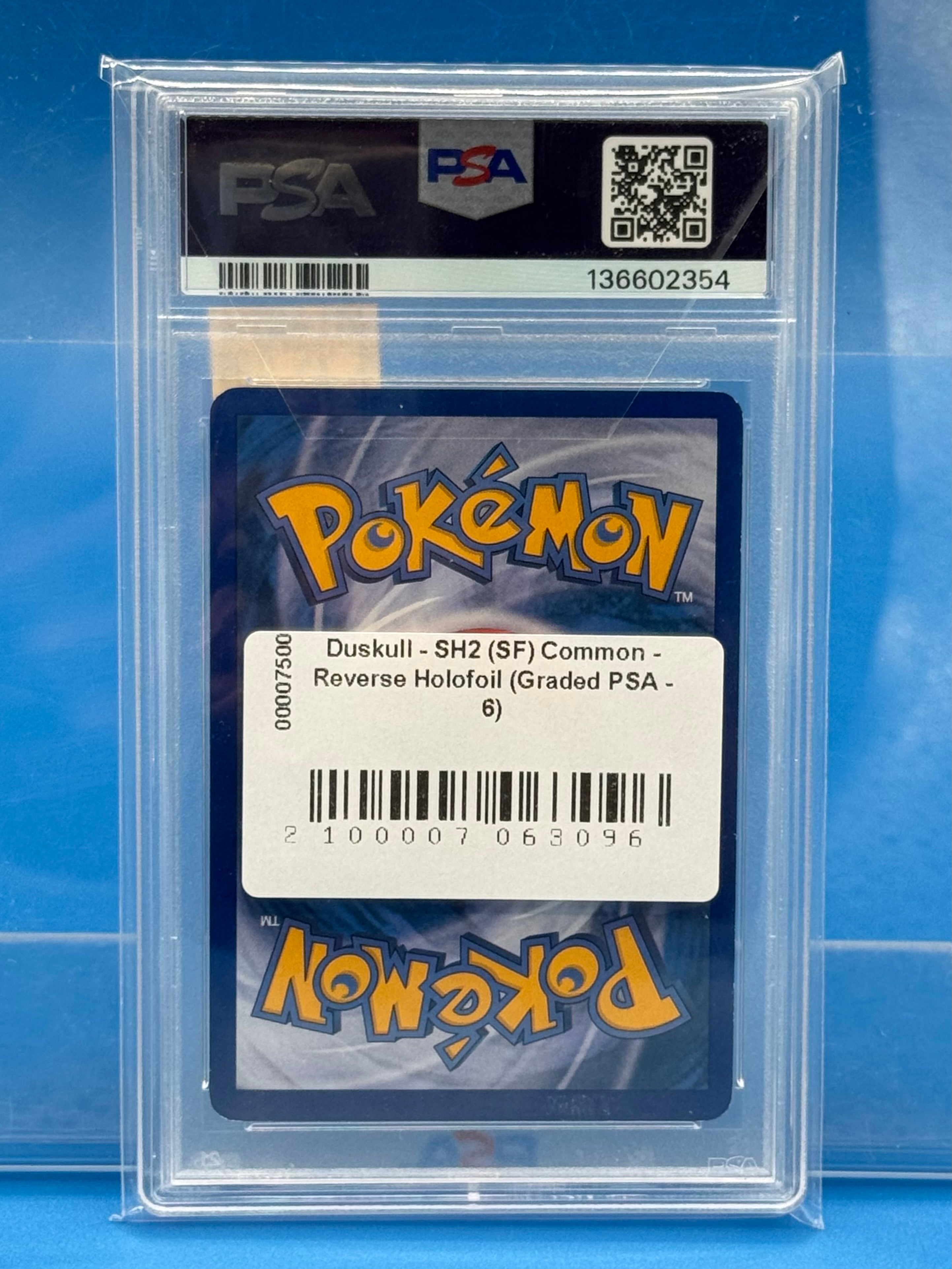 Duskull - SH2 (SF) Common - Reverse Holofoil (Graded PSA - 6)