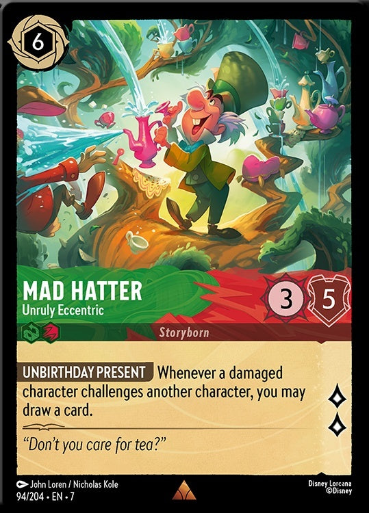 Mad Hatter - Unruly Eccentric (Archazia's Island - 094/204) Rare