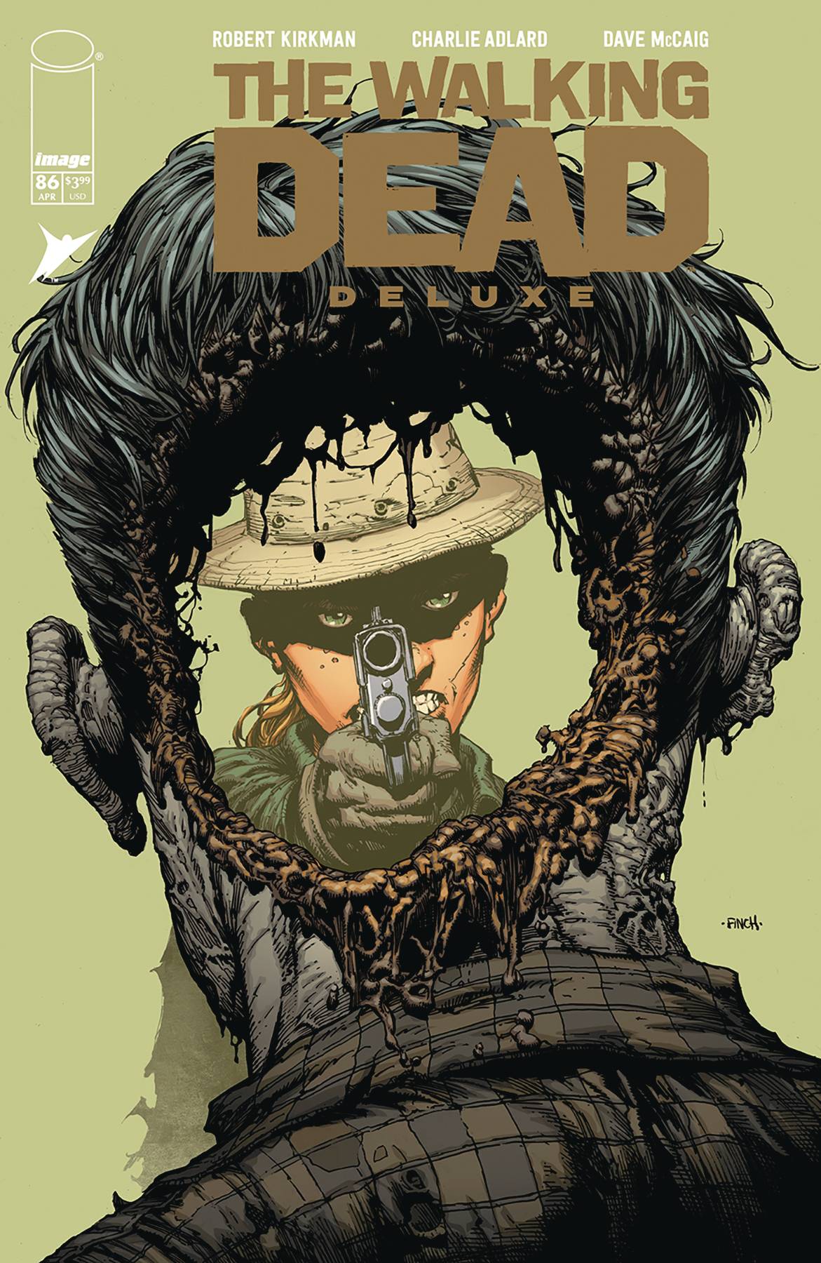 WALKING DEAD DELUXE #86 CVR A DAVID FINCH & DAVE MCCAIG (MR)