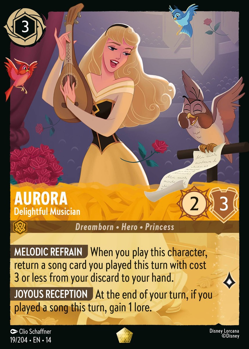 Aurora - Delightful Musician (019/204 - Hyperia City) Legendary