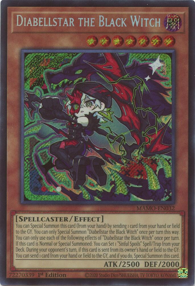 Diabellstar the Black Witch (MAMO-EN032)