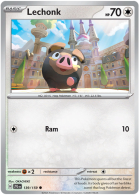 Lechonk - 139/159 (JTG) Common