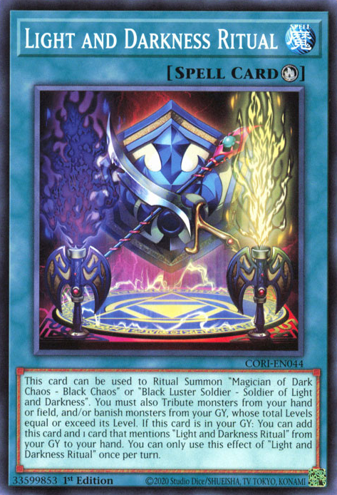 Light and Darkness Ritual (CORI-EN044)