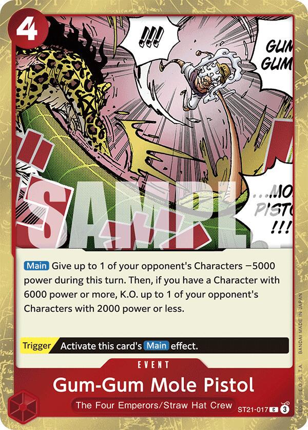 Gum-Gum Mole Pistol (ST21-017 SR)