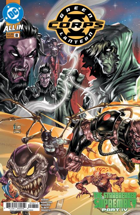 GREEN LANTERN CORPS #8 CVR A V KEN MARION (STARBREAKER SUPREMACY)