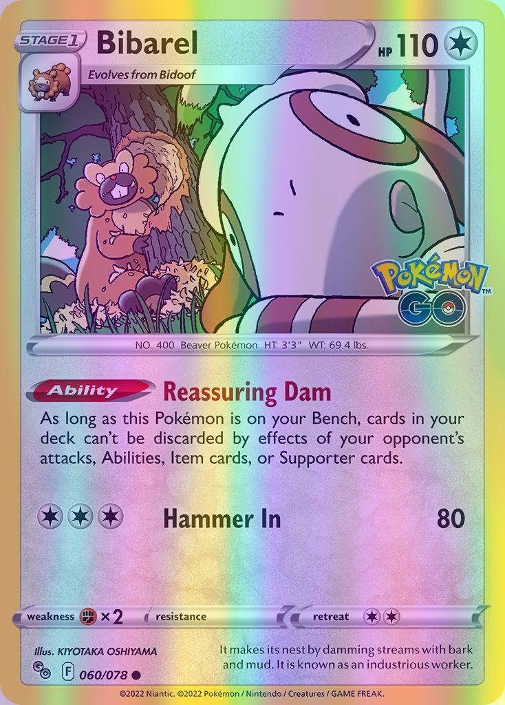 Bibarel - 060/078 (PGO) Common