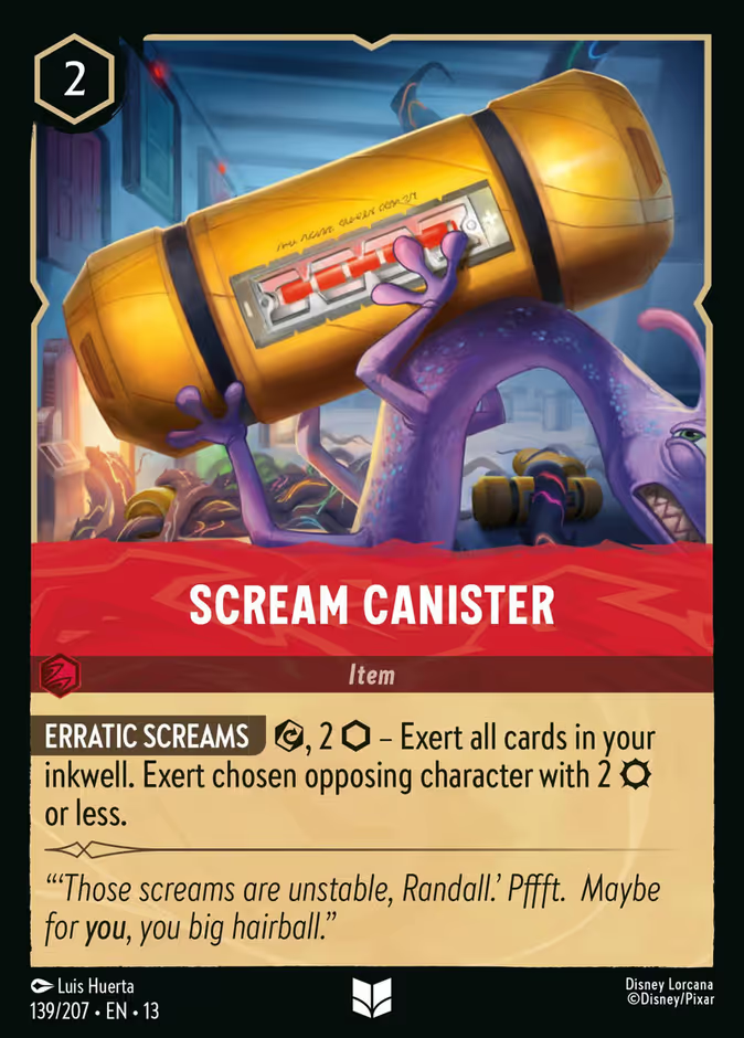 Scream Canister (139/204 - Attack of the Vine!) Uncommon