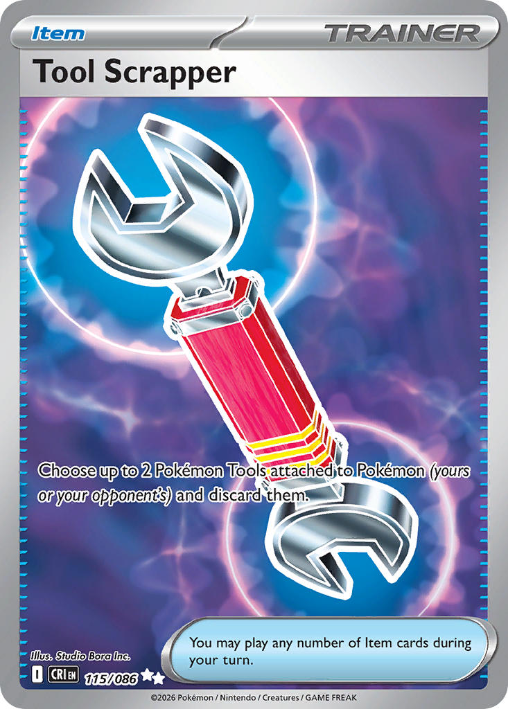 Tool Scrapper - 115/086 (CRI) Ultra Rare