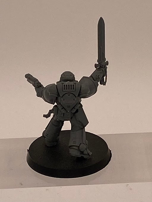 40K: Primaris Lieutenant with Power Sword (USED)