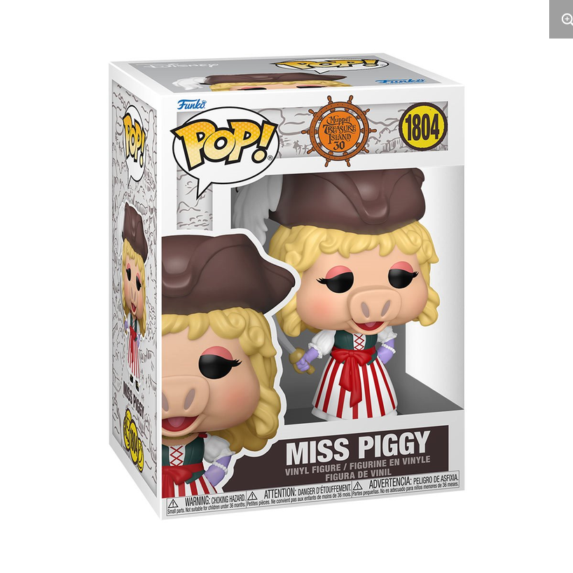 POP Figure: Muppets Treasure Island #1804 - Miss Piggy