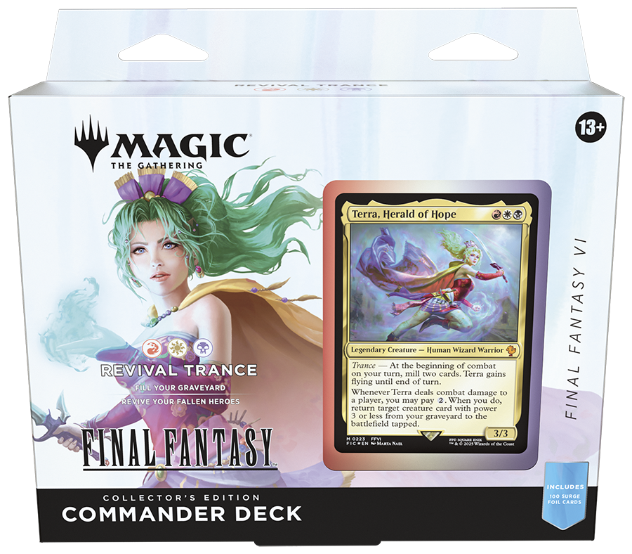 MTG: Final Fantasy - Commander Deck Collector Edition: FFVI: Revival Trance (RWB)